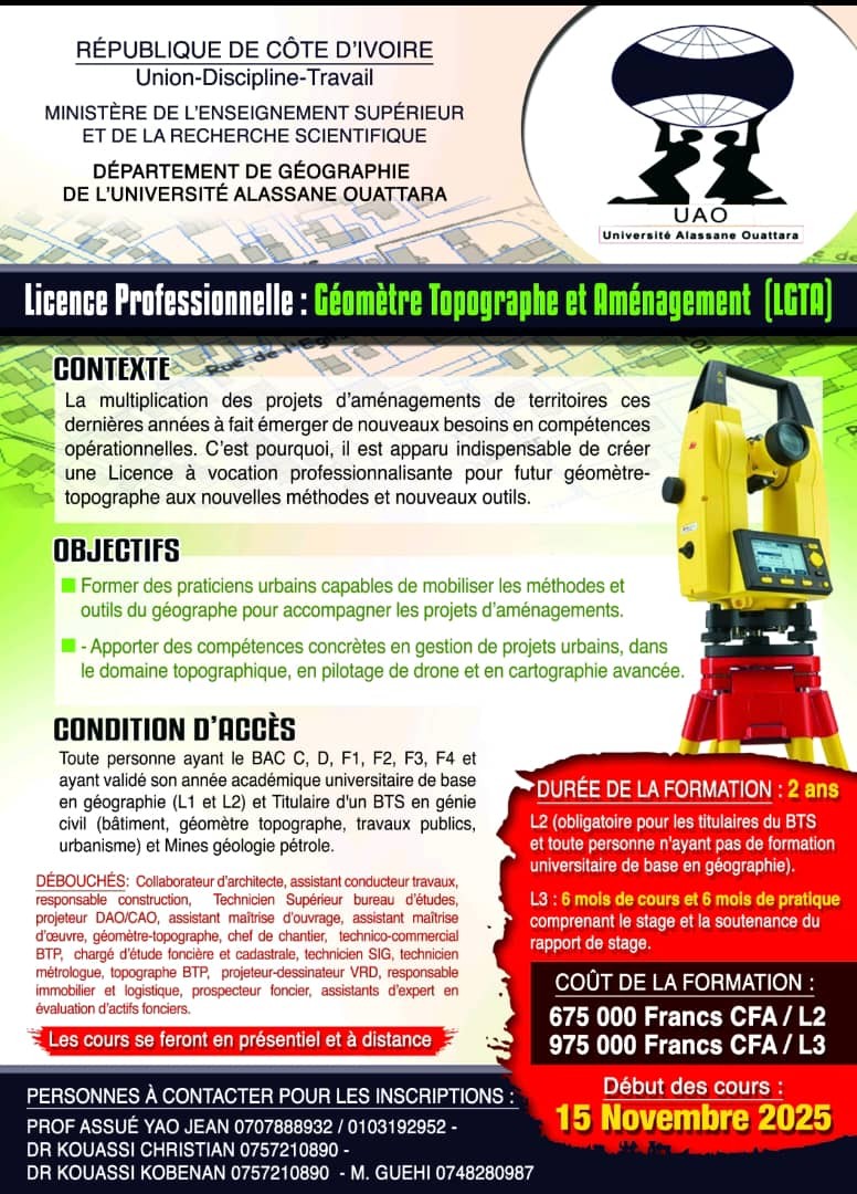 Programmes de Licences professionnelles - UAO : Formation en…